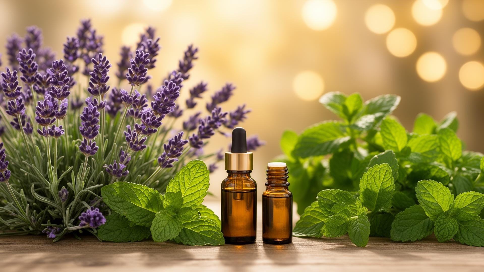 Óleos essenciais puros dōTERRA com plantas naturais